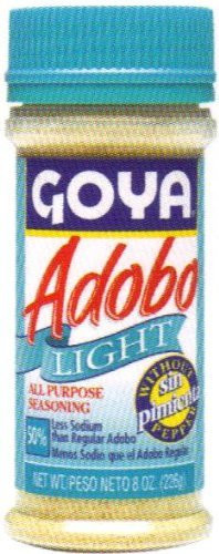 Goya Adobo Light Without Pepper 8 oz - Low Sodium