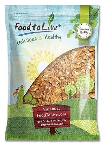 Walnuts  5 Pounds - Raw  Kosher  No Shell  Unsalted  Natural  Bulk