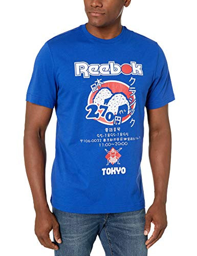 Reebok Classic Sushi Tee  Cobalt  Large