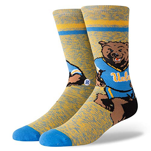 Stance M558C18JOE Mens Joe Bruin Character Sock Blue - Large -9-12- Stance M558C18JOE Mens Joe Bruin Character Sock Blue - Large -9-12-