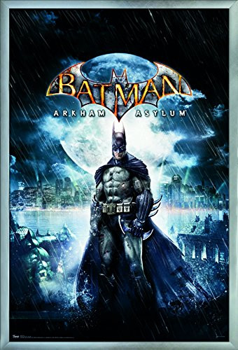 Trends International Arkham Asylum-Key Art Wall Poster, 24.25" X 35.75", Multi