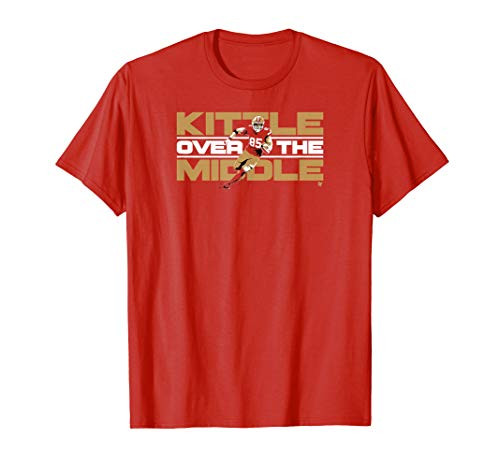 Officially Licensed George Kittle - Kittle Over The Middle T-Shirt