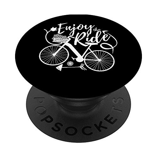 Womens Bicycle Bicycling Bike Cyclist Bicycle Mothers Day PopSockets PopGrip Swappable Grip for Phones and Tablets