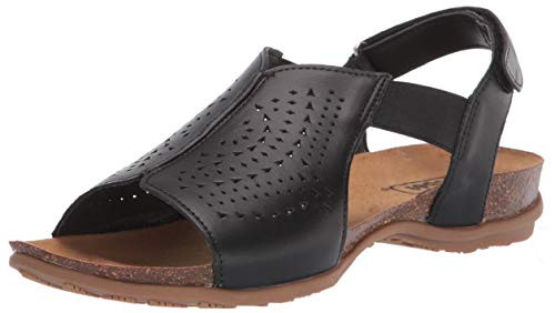 Propét Womens Feya Sandal  Black  11