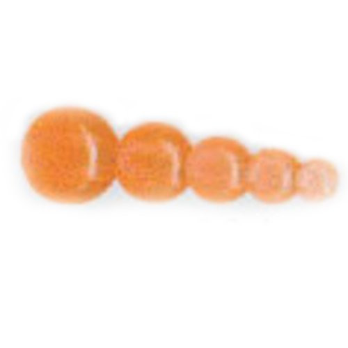 Macks Lure 90408 Wedding Ring Tapered Beads Flo Fire Orange