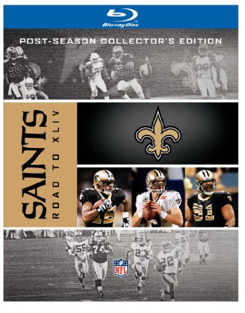 NFL New Orleans Saints Road to Super Bowl XLIV -Collectors Edition- -Blu-ray-