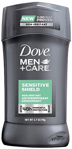 Dove Men-Care Antiperspirant Deodorant  Sensitive Shield 2-7 oz -Pack of 3-