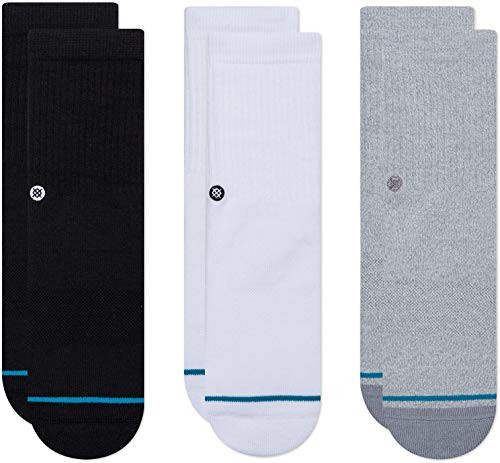 Stance Kids K556A20ICO Icon St Kids 3 Pack Crew Sock  Multi - M