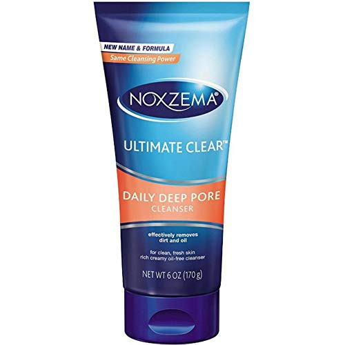 Noxzema Ultimate Clear Daily Deep Pore Cleanser 6 oz -Pack of 8-