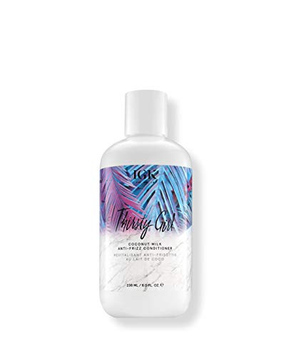 IGK THIRSTY GIRL COCONUT MILK ANTI FRIZZ CONDITIONER - 8oz