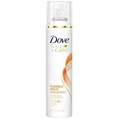 Dove Style - Care Flexible Hold Hairspray  Strong Hold 7 oz -Pack of 6-