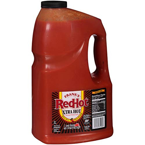 Franks RedHot Xtra Hot Cayenne Pepper Sauce 1 gal Franks RedHot Xtra Hot Cayenne Pepper Sauce 1 gal