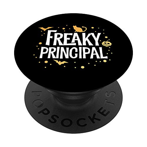Freaky Principal School Halloween Teacher Outfit Costume PopSockets Grip and Stand for Phones and Tablets