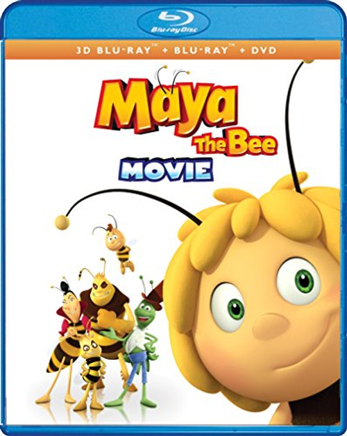Maya The Bee Movie -3-D Bluray - Bluray - DVD- -Blu-ray-