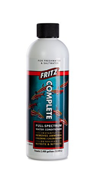 Fritz Aquatics - Fritz Complete Water Conditioner-Dechlorinator for Fresh and Salt Water Aquariums 8 oz Fritz Aquatics - Fritz Complete Water Conditioner-Dechlorinator for Fresh and Salt Water Aquariums 8 oz