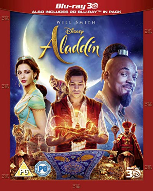 Aladdin -3D - Blu-ray- -2019- -Region Free- Aladdin -3D - Blu-ray- -2019- -Region Free-