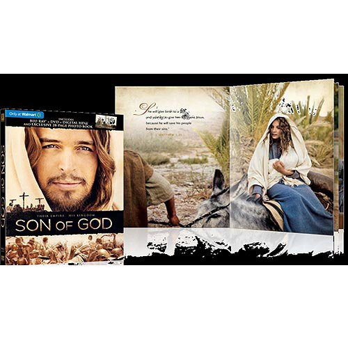 Son of God Digi-Book -Blu-ray - DVD- Digital Hd -28 Page Book-
