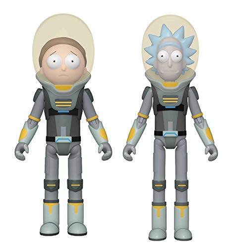 Funko Rick and Morty - Space Suit Action Figures -Set of 2-