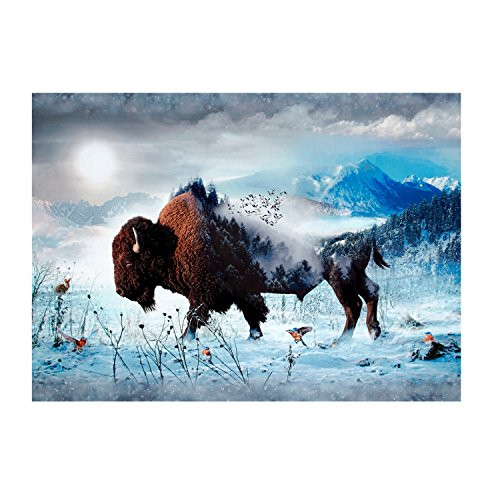 Hoffman Fabrics Bison Hoffman Digital Call of The Wild 33inPanel  Panel