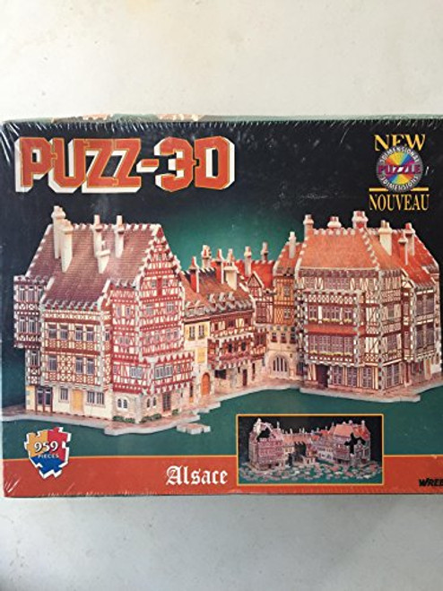 Alsace Puzz-3D Jigsaw Puzzle 959 Pieces by Wrebbit Alsace Puzz-3D Jigsaw Puzzle 959 Pieces by Wrebbit