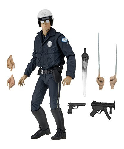 NECA Ultimate T-1000 Motorcycle Cop Terminator Scale Action Figure  2-7