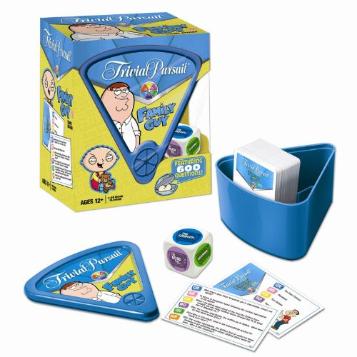 Usaopoly Family Guy Trivial Pursuit -Travel Play Edition-