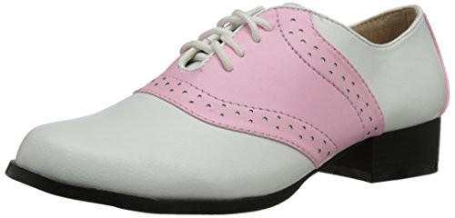 Ellie Shoes Mens 105-saddle  Pink-White  9