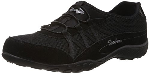 Skechers Sport Womens Relaxation Fashion Sneaker Black 7 M US