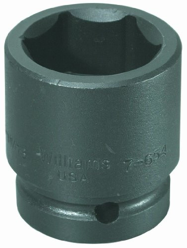 Williams 7-644 1 Drive Impact Socket  6 Point  1-3-8-Inch