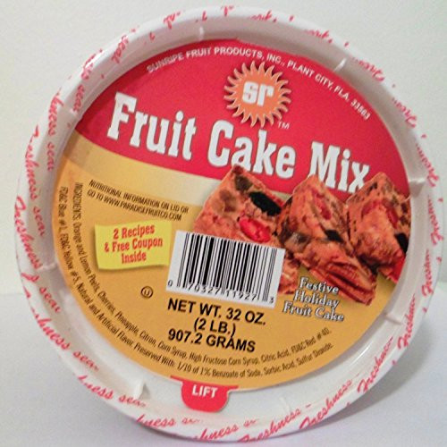 Sunripe Fruit Cake Mix -32 oz--2 LB-