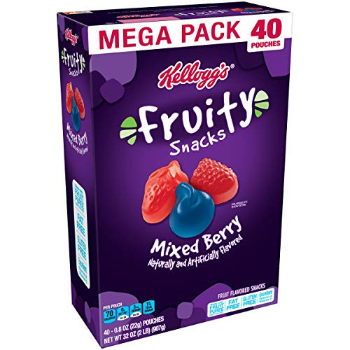 Fruity Snacks  Mixed Berry  40 Count