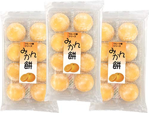 Fruits Mochi Daifuku Mikan 8-33oz-238g -3pack-