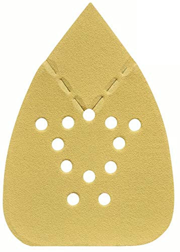 FUGEN Gold 40PCS 120 Grit Mouse Sander Pads for Black Decker Mouse Sander -BDCMS20C  BDEMS600  BDAMX etc- and Porter Cable Mouse Sander Mouse Sandpape