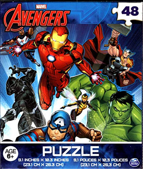 Avengers 48 Piece Jigsaw Puzzle Iron Man Hulk Captain America - v5 Avengers 48 Piece Jigsaw Puzzle Iron Man Hulk Captain America - v5