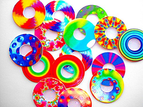 Rainbow Symphony Diffraction Grating - Rainbow Peepholes  Package of 50