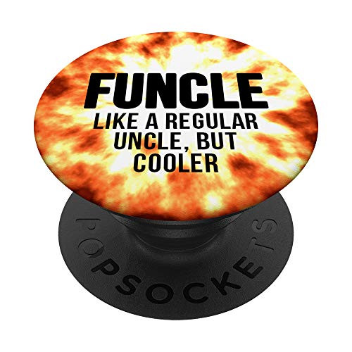 Funcle Regular Uncle But Cooler Dad and Father Gift Idea PopSockets Grip and Stand for Phones and Tablets Funcle Regular Uncle But Cooler Dad and Father Gift Idea PopSockets Grip and Stand for Phones and Tablets