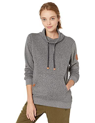 Roxy Juniors Worlds Away Hoodie  Anthracite  S