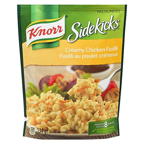 Knorr Sidekicks Creamy Chicken Fusilli Pasta Side Dish 8ct -Imported from Canada- Knorr Sidekicks Creamy Chicken Fusilli Pasta Side Dish 8ct -Imported from Canada-