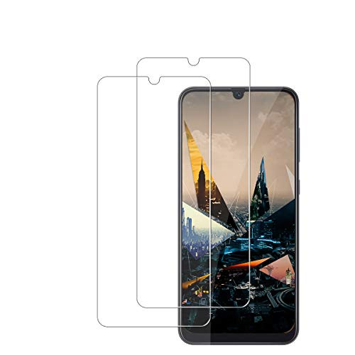 Galaxy A50-A30-A20 Screen Protector By YEYEBF  -2 Pack- HD-Clear Tempered Glass Screen Protector -Anti-Scratch--Case-Friendly--Bubble-Free- Screen Pro