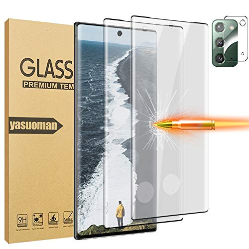 -2 - 1 Lens Protector- GBBC Tempered Glass Screen Protector for Samsung Galaxy Note 20 5G 3D Full Coverage Support Fingerprint Sensor HD Clear Screen -2 - 1 Lens Protector- GBBC Tempered Glass Screen Protector for Samsung Galaxy Note 20 5G 3D Full Coverage Support Fingerprint Sensor HD Clear Screen