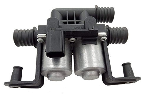 64116906652 64 11 6 906 652 Heater Control Valve Solenoid Replacement for BMW E60 E63 E64 E65 E66 525i 528i 535i 535i xDrive 535xi 545i 550i 645Ci 641