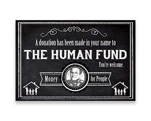 Seinfeld CardThe Human Fund Gift Notification Card Pack of 5