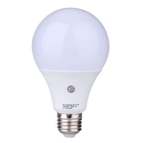 E27 LED Sensor Light Bulbs Built-in Photosensor Detection Auto Switch Light Indoor/Outdoor Lighting Lamp for Porch Hallway Patio Garage (7W 630Lumens, Warm White 3000K) by cjc