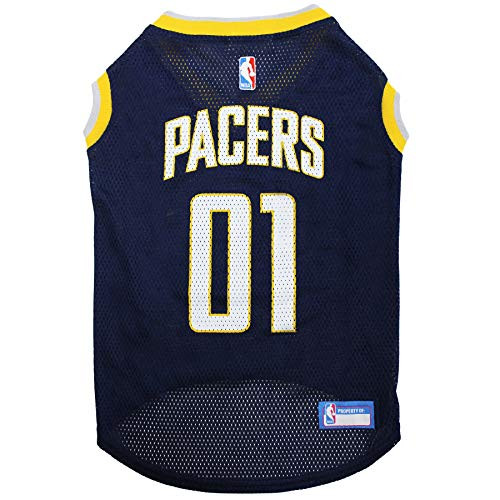 NBA INDIANA PACERS DOG Jersey  X-Large - Tank Top Basketball Pet Jersey
