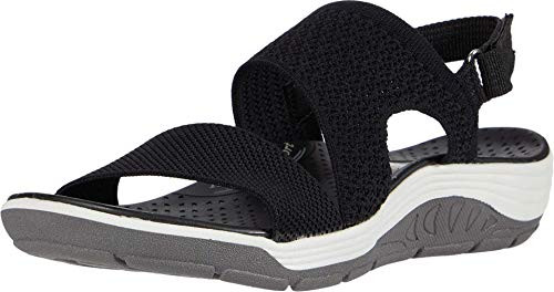 Skechers Womens Sporty Sandal Sport  Black  9