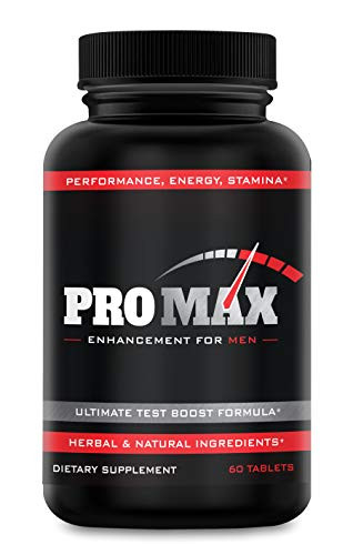 Promax Boost Male Enhancement Pills- Enlargement Supplement add 3- Inches Fast- Performance Enhancer for Men- Testosterone Booster- Energy Formula for