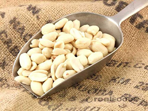 Grown Organically Raw Peanuts Unsalted Unroasted Product of USA -Raw Peanuts Blanched Unsalted Unroasted  5 Pound -Pack of 1--