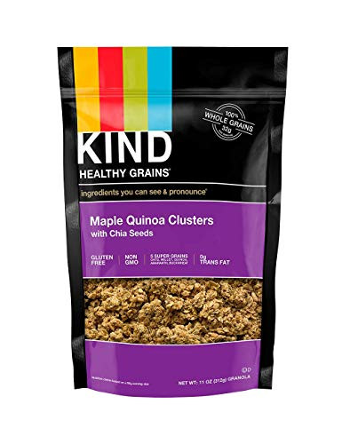 KIND Healthy Grains Maple Quinoa Clusters with Chia Seeds  11 oz