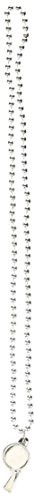 amscan Silver Whistle On Chain Necklaces  Party Accessory  12 Ct-