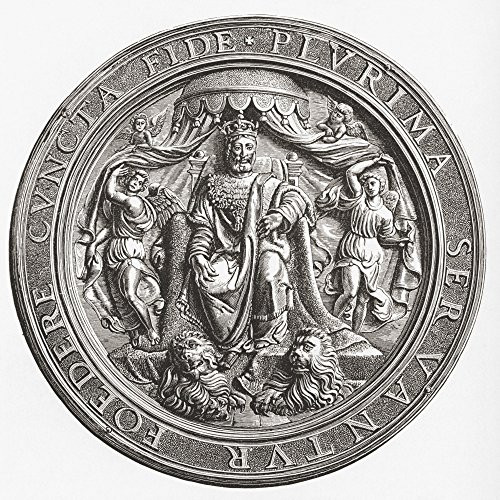 Posterazzi Gold Seal Made By Benvenuto Cellini For Francis I Of France- From The Book Short History Of The English People Poster Print by by J-R- Gree